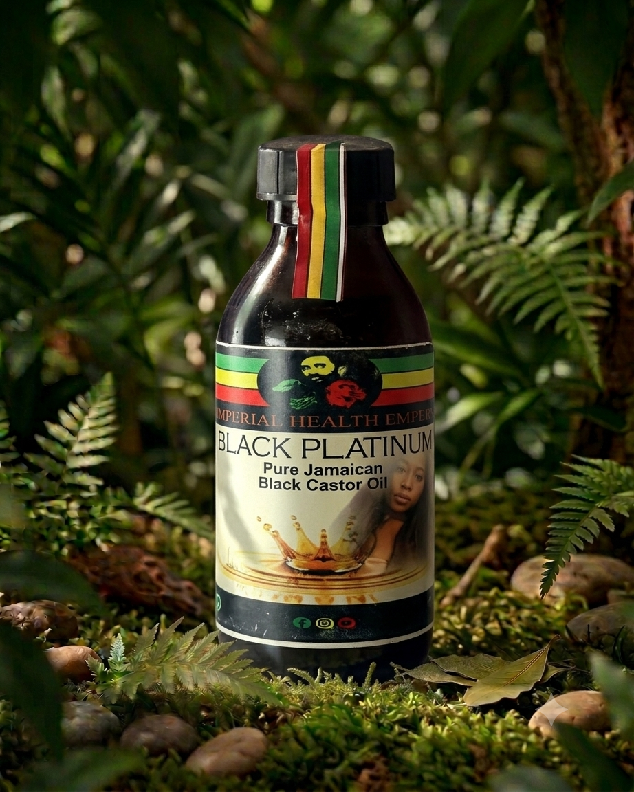 BLACK PLATINUM PURE JAMAICAN CASTOR OIL